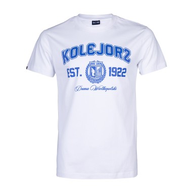 KOLEJORZ DUMA WLKP KOSZULKA BIAŁA 
