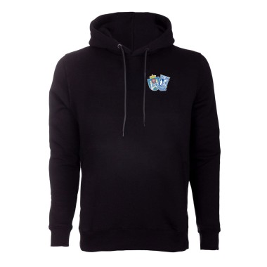 POZNAŃ FANATICS BLUZA Z KAPTUREM CZARNA